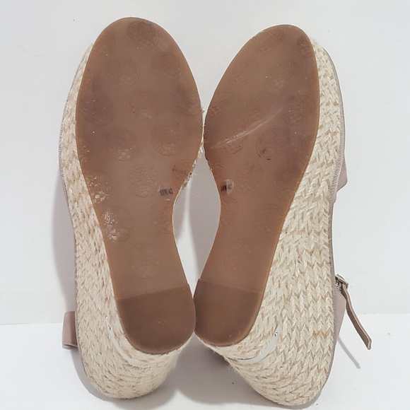 Vince Camuto Allory Size 10M Platform High Wedges Sandal Espadrille Tie Up - Picture 7 of 7